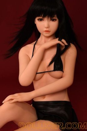 Lilly 140cm 4.6ft Ultra Realistic TPE Sex Doll Natural B-cup Pretty Curves Lifelike Soft Skin Love Toy