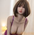 Sari 148cm 4.86ft Quality TPE Sex Doll Realistic B-Cup Breast Natural Curves Real Flesh Feeling Sweet Face